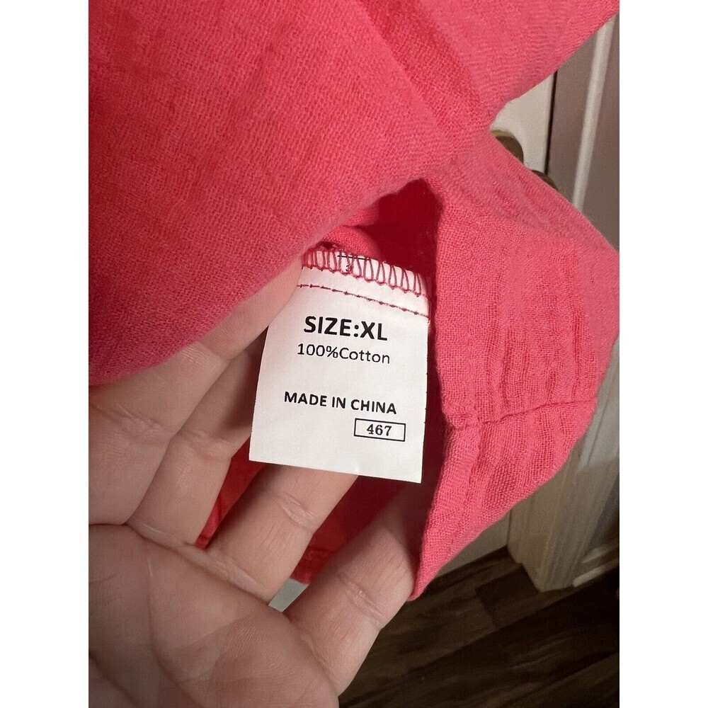 Women’s Pink Sleeveless Blouse Size XL NWOT - Picture 8 of 10